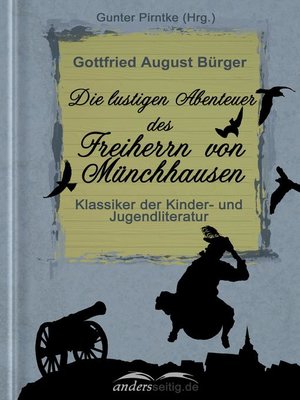 cover image of Die  lustigen Abenteuer des Freiherrn von Münchhausen